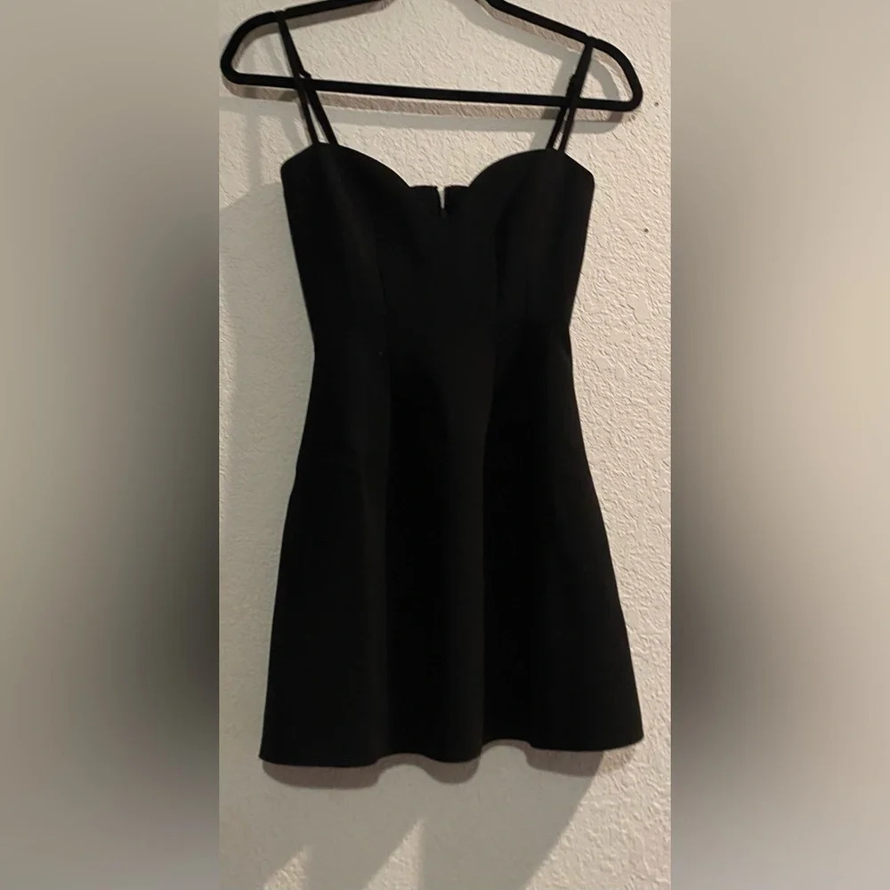 Princess Polly Rummy Mini Dress Black - Picture 3 of 7